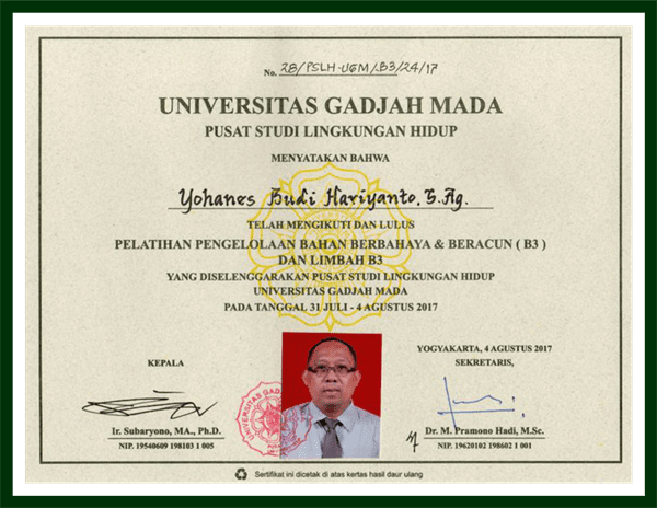 PT Kita Mandiri Abadi - Pengangkutan dan Pengolahan Limbah B3