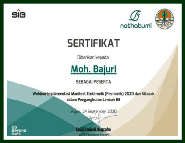 PT Kita Mandiri Abadi - Pengangkutan dan Pengolahan Limbah B3